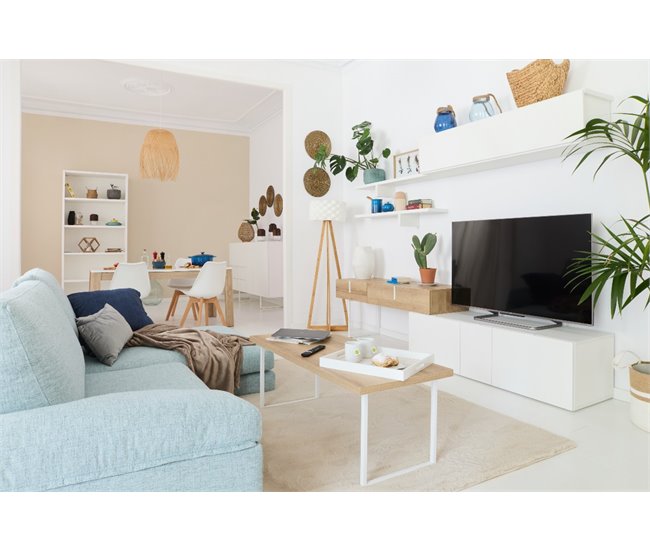 Módulo bajo 3 puertas OSLO 150cm blanco Blanco
