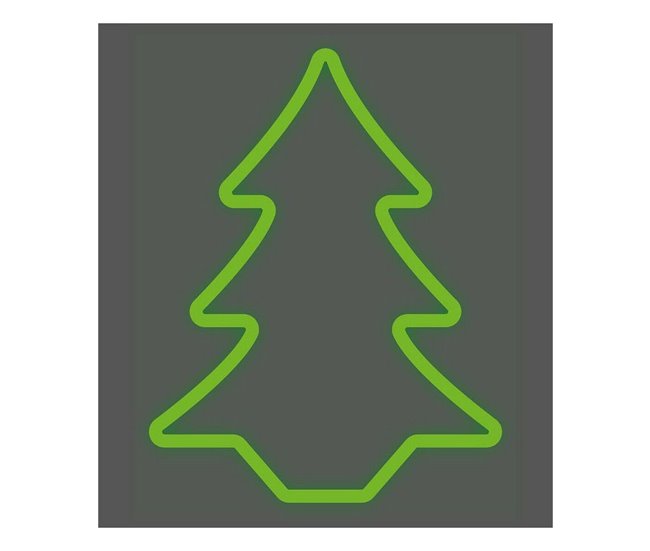 Figura Decorativa Flexiled Verde