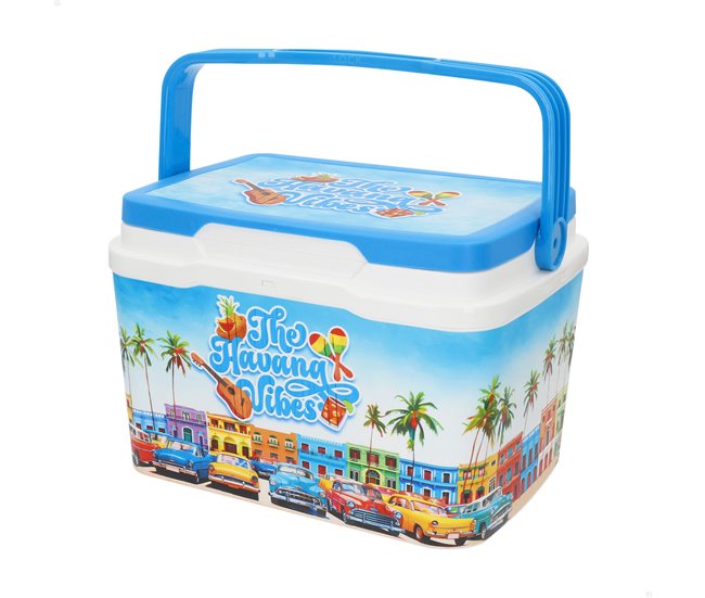 Aktive Nevera rígida de playa 5 litros Summer Trends Multicolor