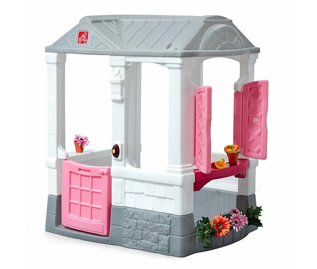 Casa Infantil de Juego Courtyard Cottage Rosa