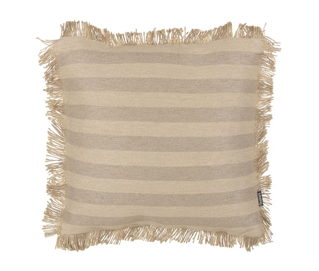 Beliani Cojín decorativo CIRSIUM Beige