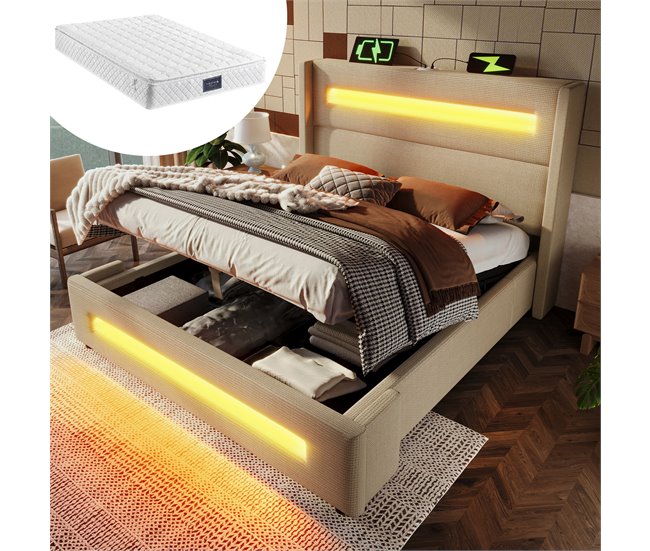 Canapés abatibles Beige