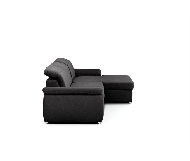 Chaise longue con cama MORIS Antracita