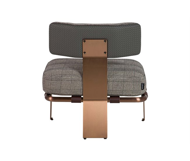 Butaca Cuero Adda Home Marron