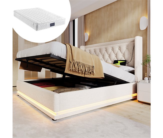 Canapés abatibles Beige