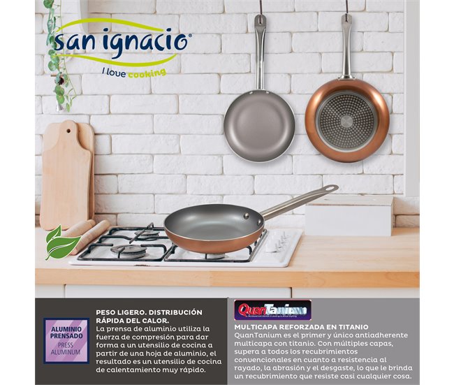 Bateria de cocina 8 piezas Multicolor