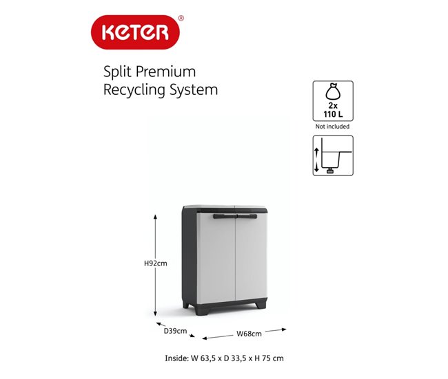 Armario De Almacenaje Gris