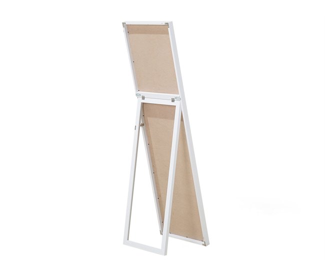 Beliani Espejo de pie TORCY 40x3 Blanco