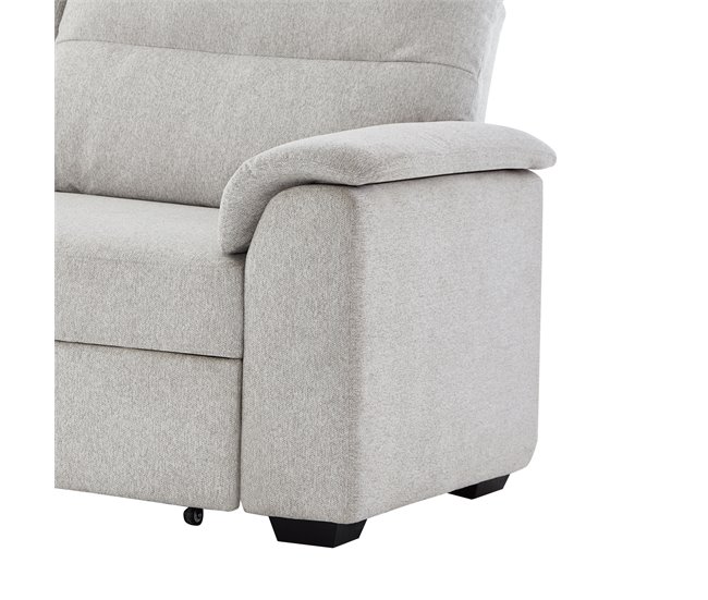 Sofá cama 3 plazas GINA color gris Gris