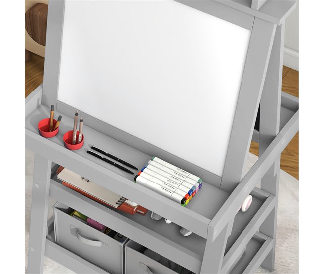 Caballete de Pintura MDF AIYAPLAY Gris