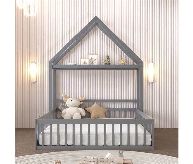 Camas infantiles 154x205 Gris