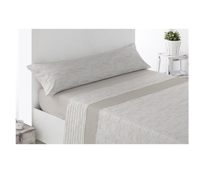 Acomoda Textil – Juego Sábanas Microfibra con Bajera Ajustable. 