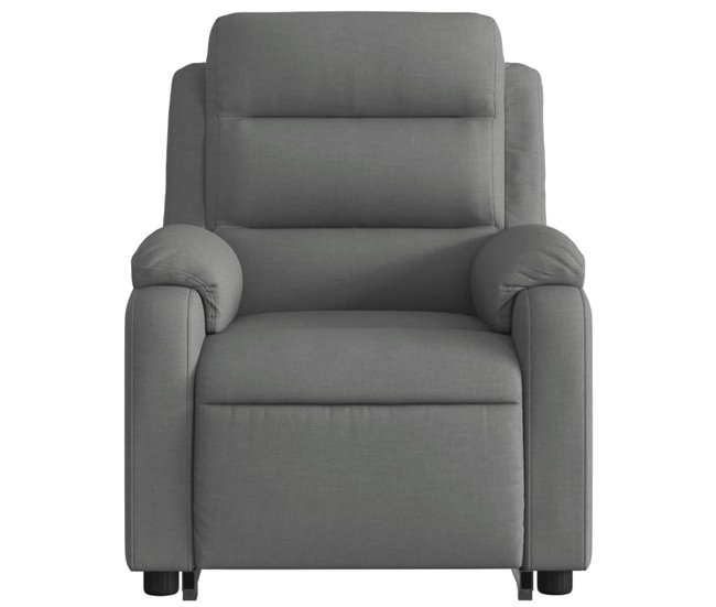 Sillón Elevable Reclinable Gris Oscuro