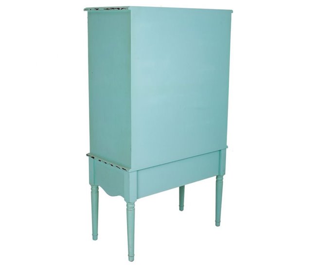 Armario de madera Azul