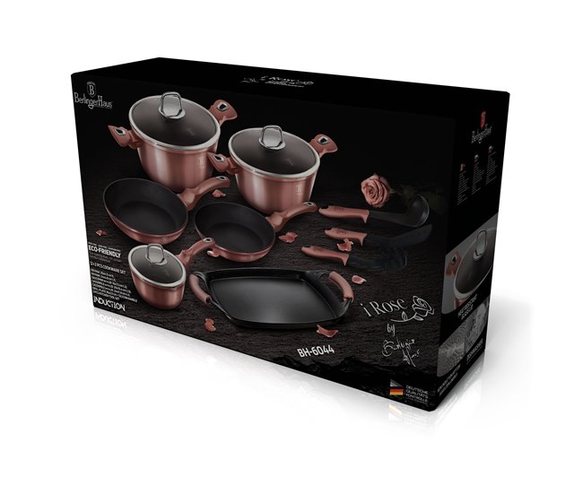 Batería de Cocina Berlinger Haus AT-6044 Rosa