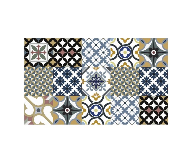 Alfombra vinílica Azul