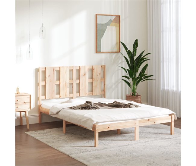Estructura de cama 120x200 Madera