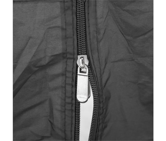 Carpa con Mosquiteras Poliéster, Textilene, Fibra Outsunny 300x300 Negro