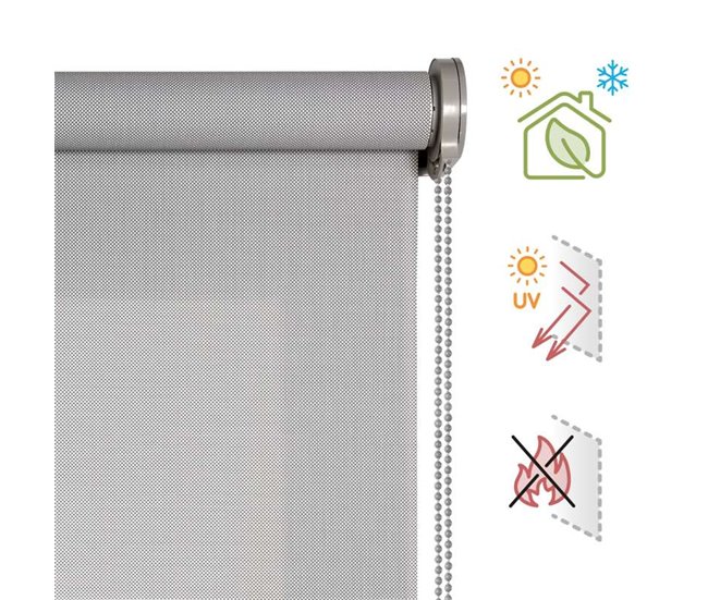 Estores enrollables Screen Premium con tejido técnico 