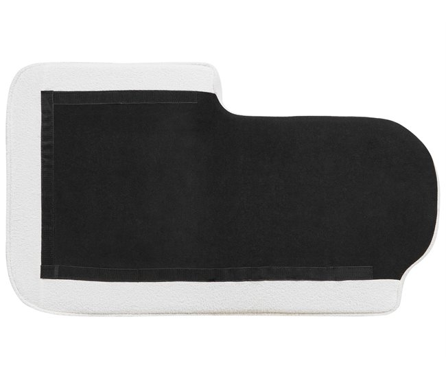 Beliani Chaise longue Bouclé ALLIER Beige