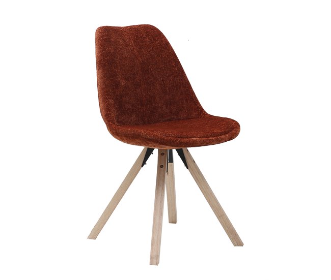 Pack de 4 sillas ZOE  Terracota