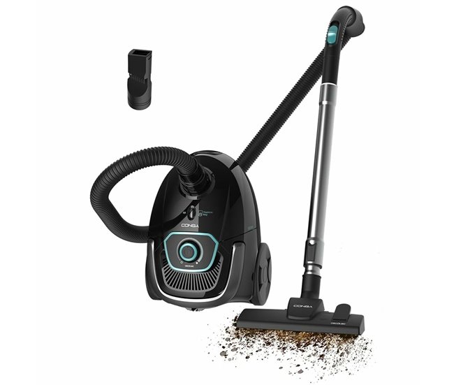 Aspirador Conga Powerbag 2500 Compact Plus Negro