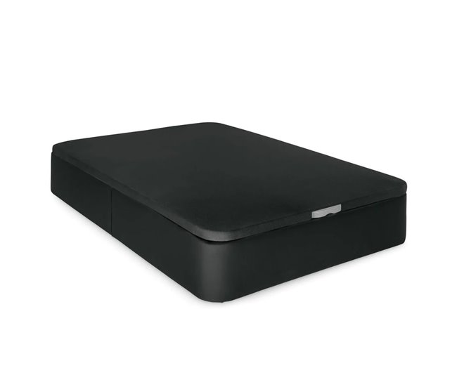 Canapé Madera Alta Resistencia Bezen 140x190 Negro