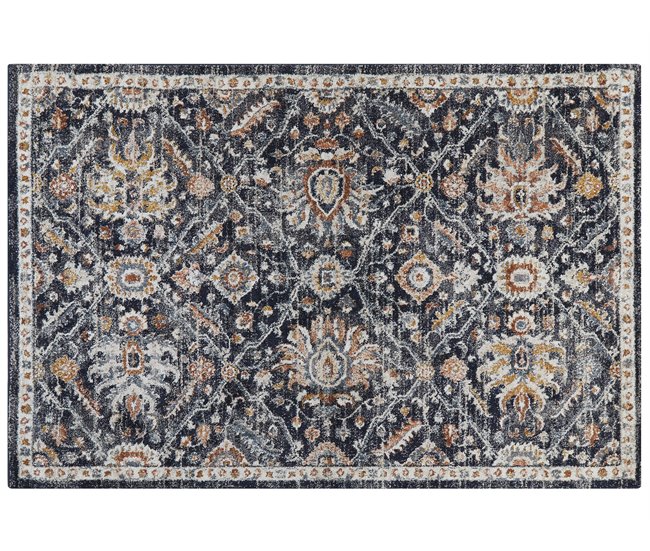 Beliani Alfombra de pelo corto MALISHKA 200x300 Azul
