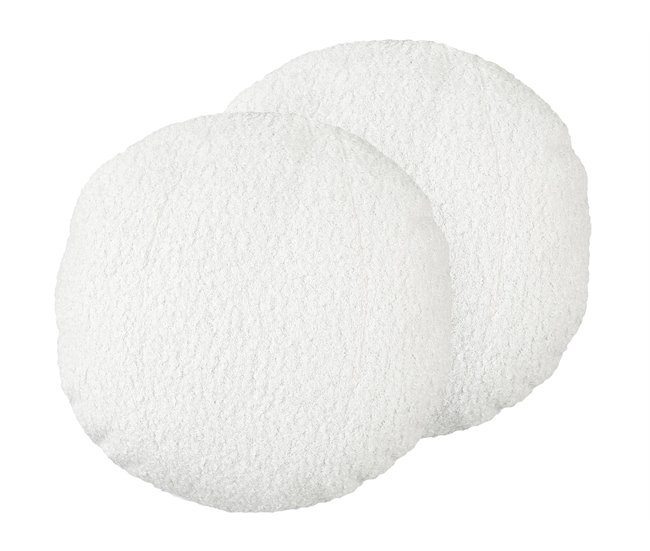 Beliani Cojín decorativo RUTABAGA 30x30 Blanco