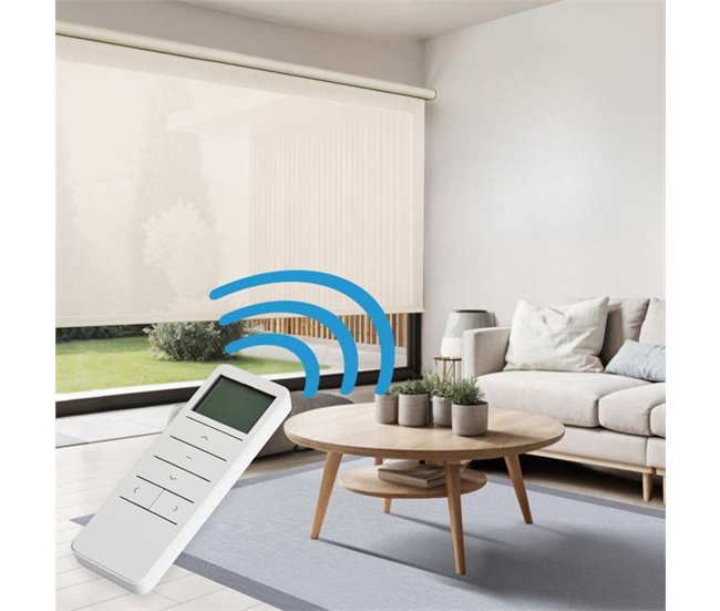 Estores Enrollables Motorizados Screen con Motor y Mando 
