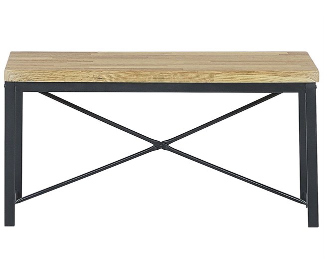 Beliani Conjunto de comedor FLIXTON Marron