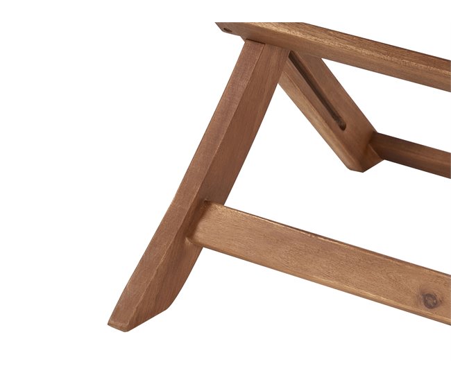 Beliani Conjunto de comedor PARAGGI Madera Clara