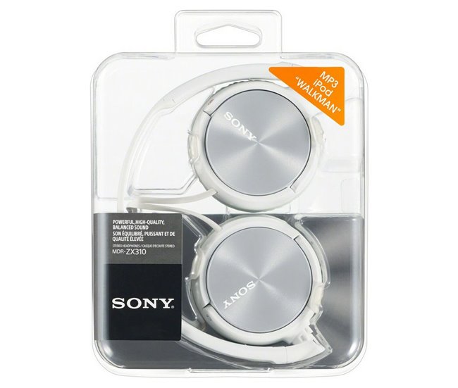 Auriculares de Diadema Blanco