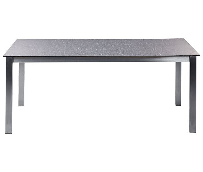 Beliani Conjunto de comedor COSOLETO/GROSSETO Blanco