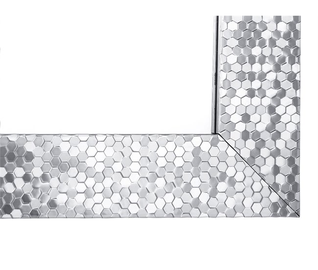 Beliani Espejo MARANS 50x2 Gris