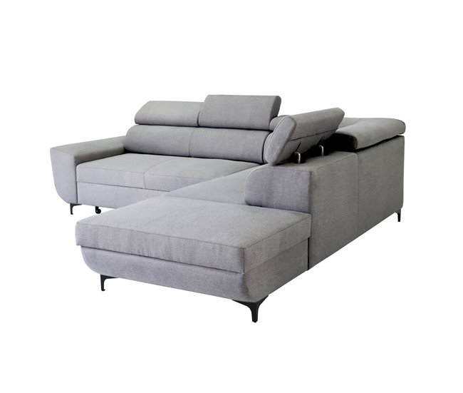 Rinconera con cama WESLEY Gris