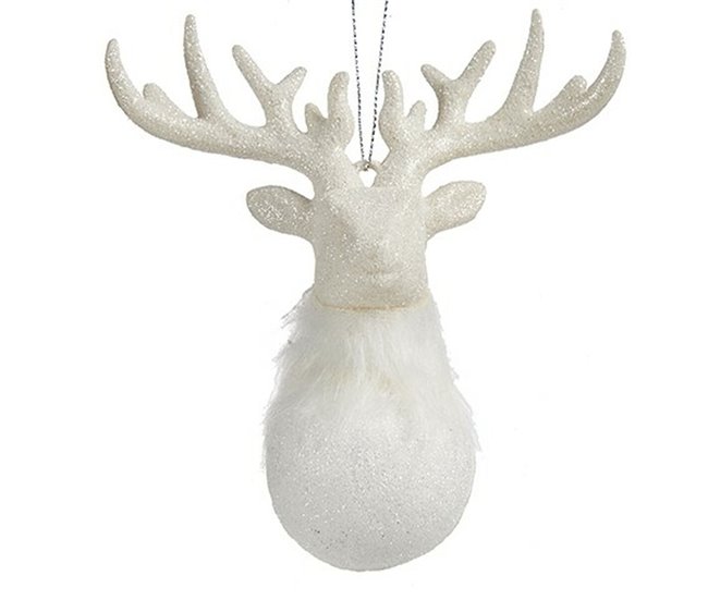Adorno Navideño Blanco