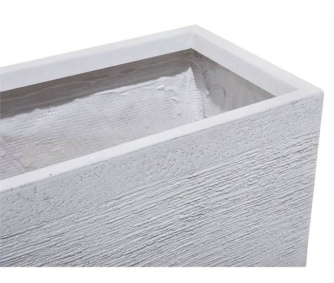 Beliani Maceta MYRA Blanco