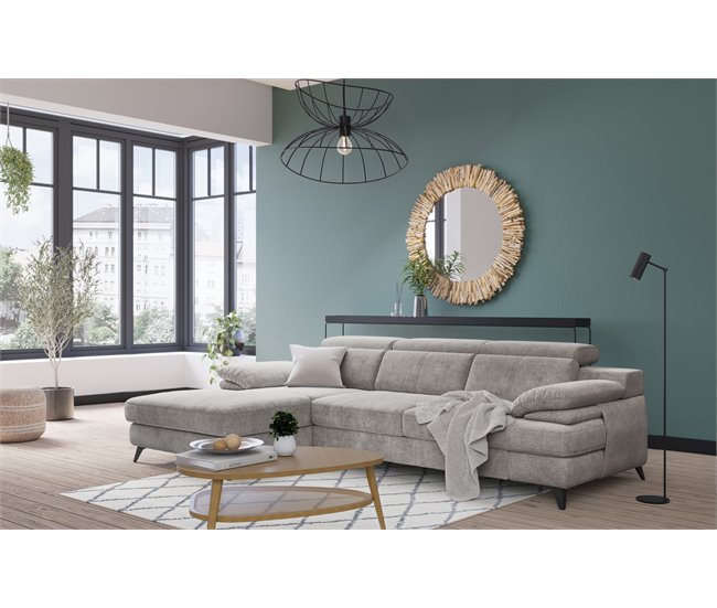 Chaise longue con cama TITUS Beige