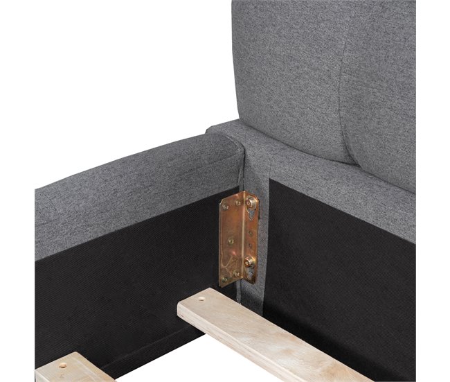 Marco de la cama 200x140 Gris