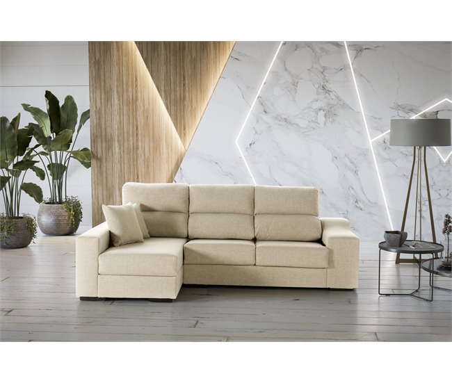 Chaise longue LUCIA IV Beige