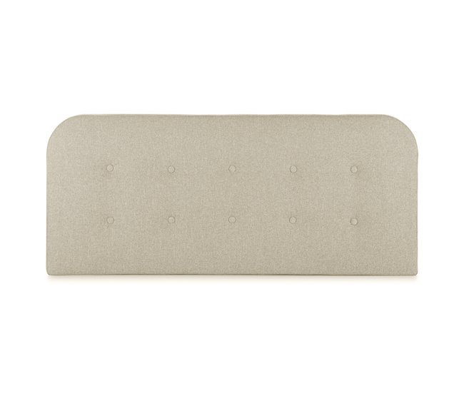 Cabecero tapizado Saona Beige 160 Beige