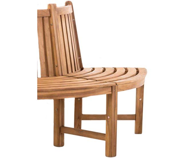 Banco de jardín - Leming - Madera 200x100 Marron