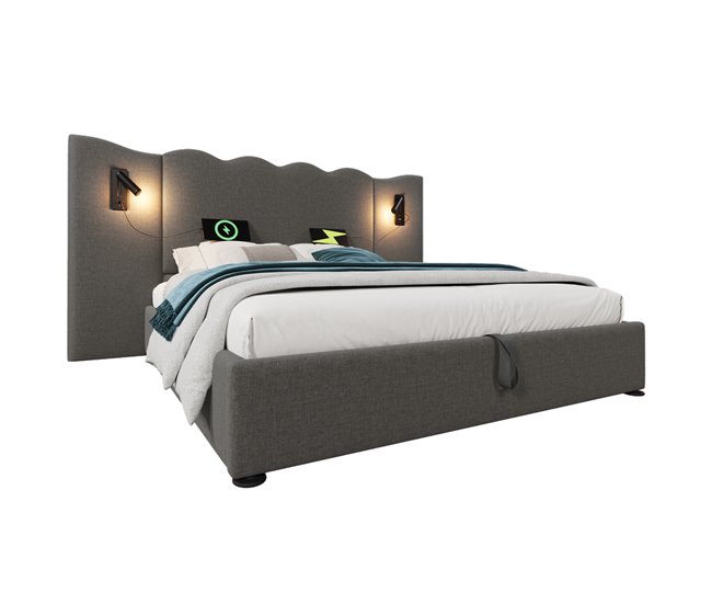 Canapés abatibles Gris