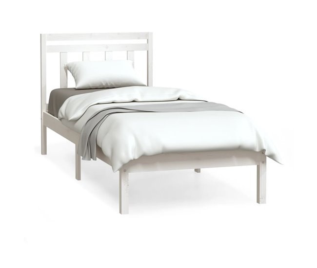 Estructura de cama 90x190 Blanco