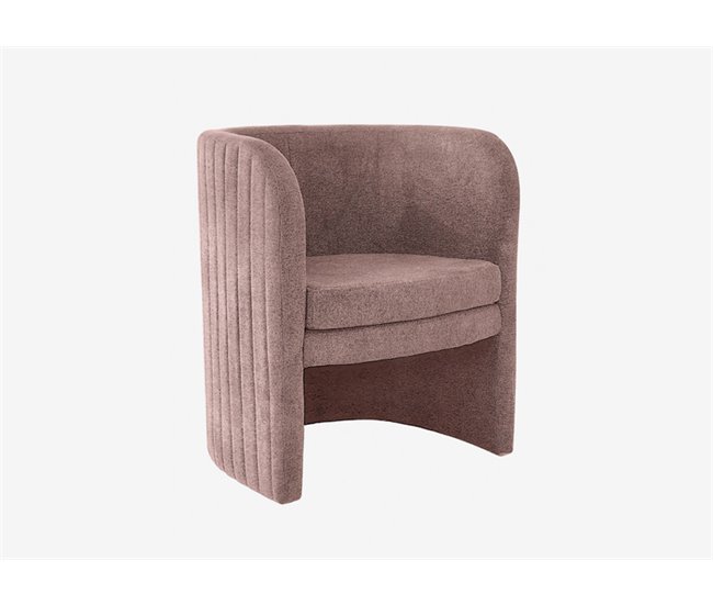 Sillón modelo HEBE decorativo Rosa