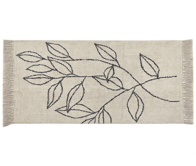 Beliani Alfombra de pelo corto SAZLI 80x150 Beige