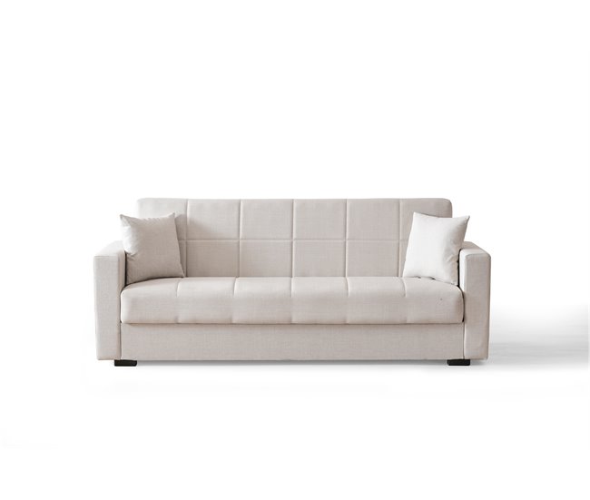 Sofá cama 3 plazas NORA 2 Beige
