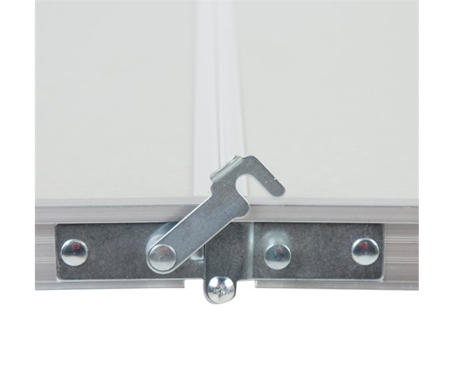 Aktive Mesa plegable camping ajustable en altura y antideslizante Gris