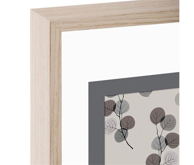 Marco Decorativo De Pared Para 3 Fotos Beige